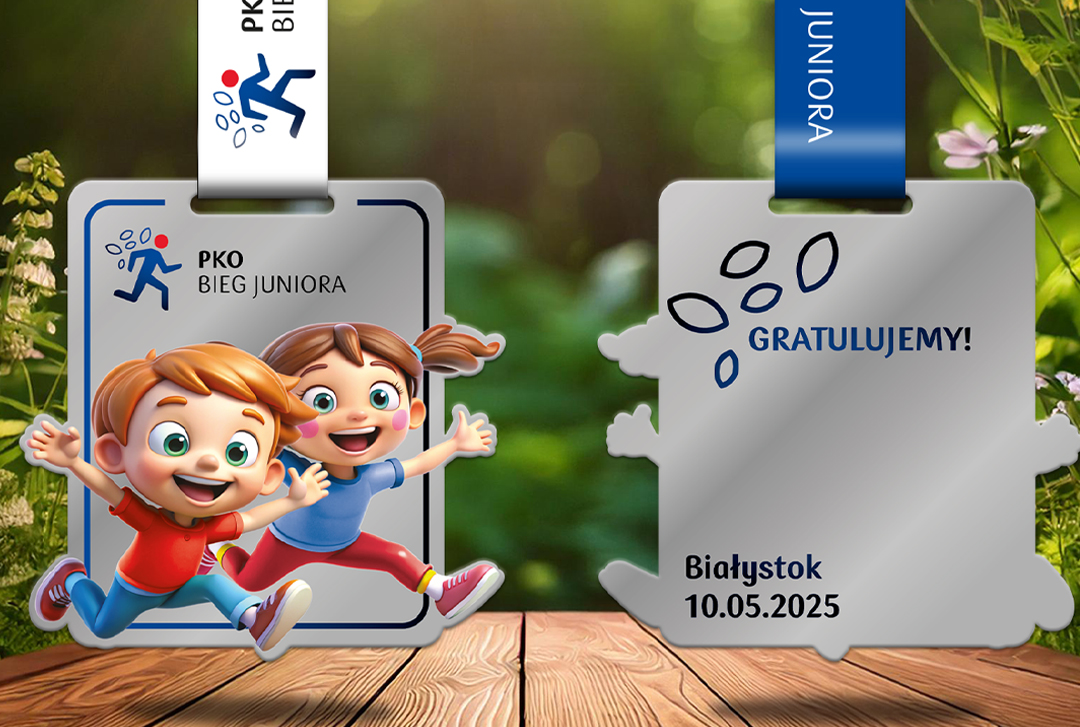 Oficjalny medal PKO Biegu Juniora!